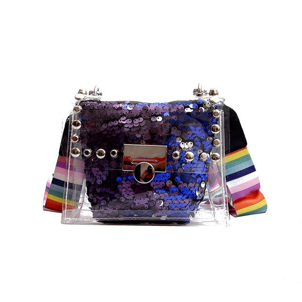 Rainbow and Transparent Bag