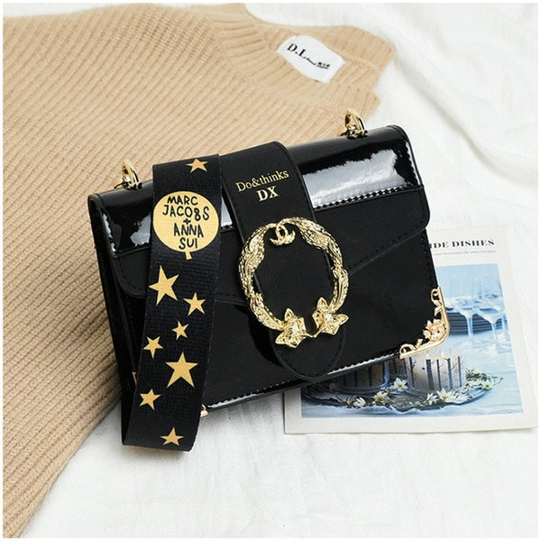 Gold and Black Bag