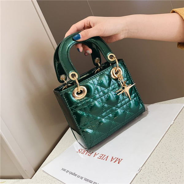 Dark Green and Gold Bag