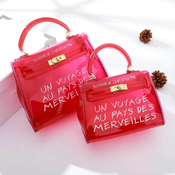 Transparent Tagline Bag
