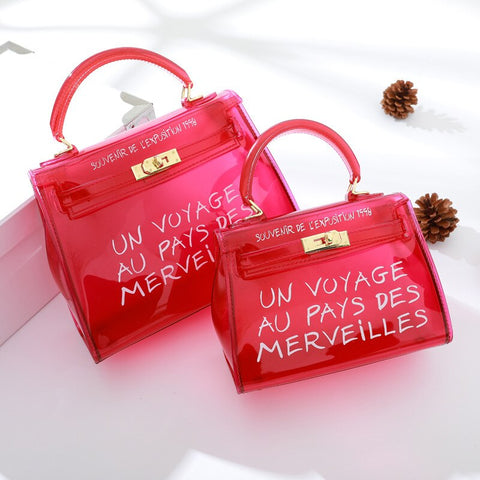 Transparent Tagline Bag