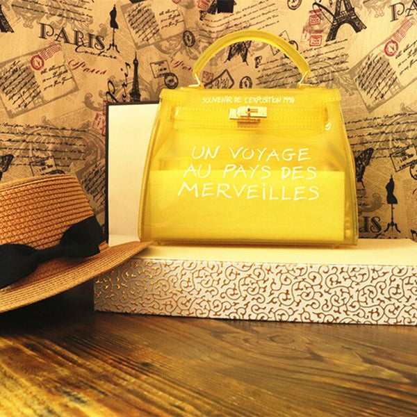 Transparent Tagline Bag