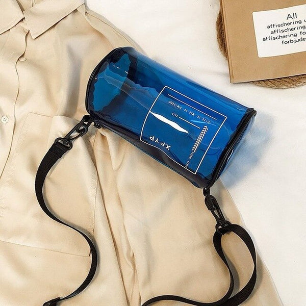 Transparent Purple Bag